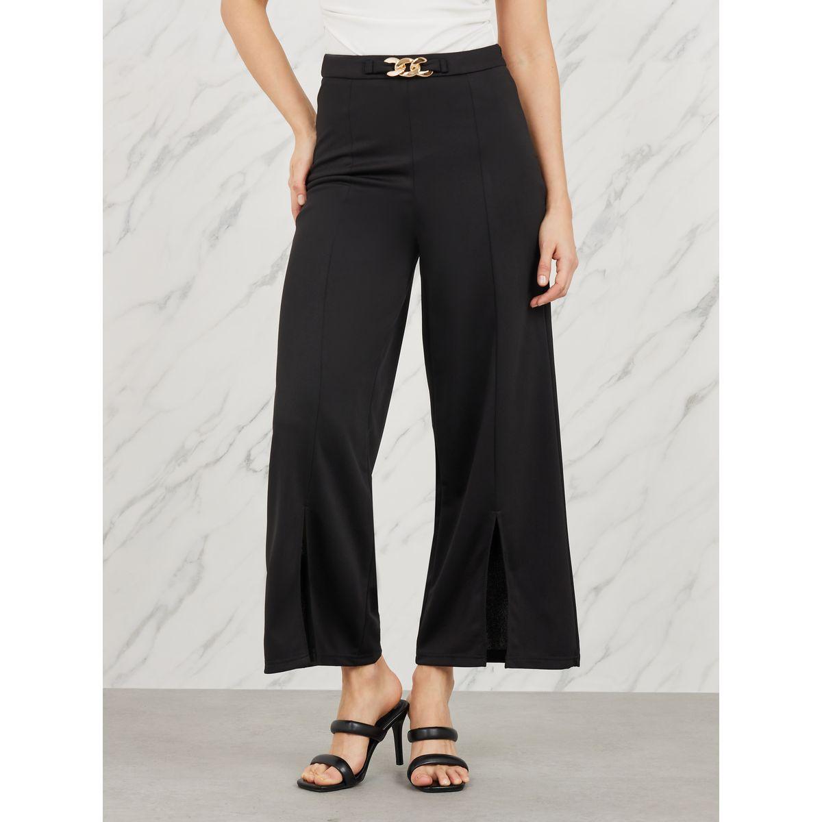 Styli Chain Accent Straight Leg Pant-women-clothing-bottoms-trousers-image-1