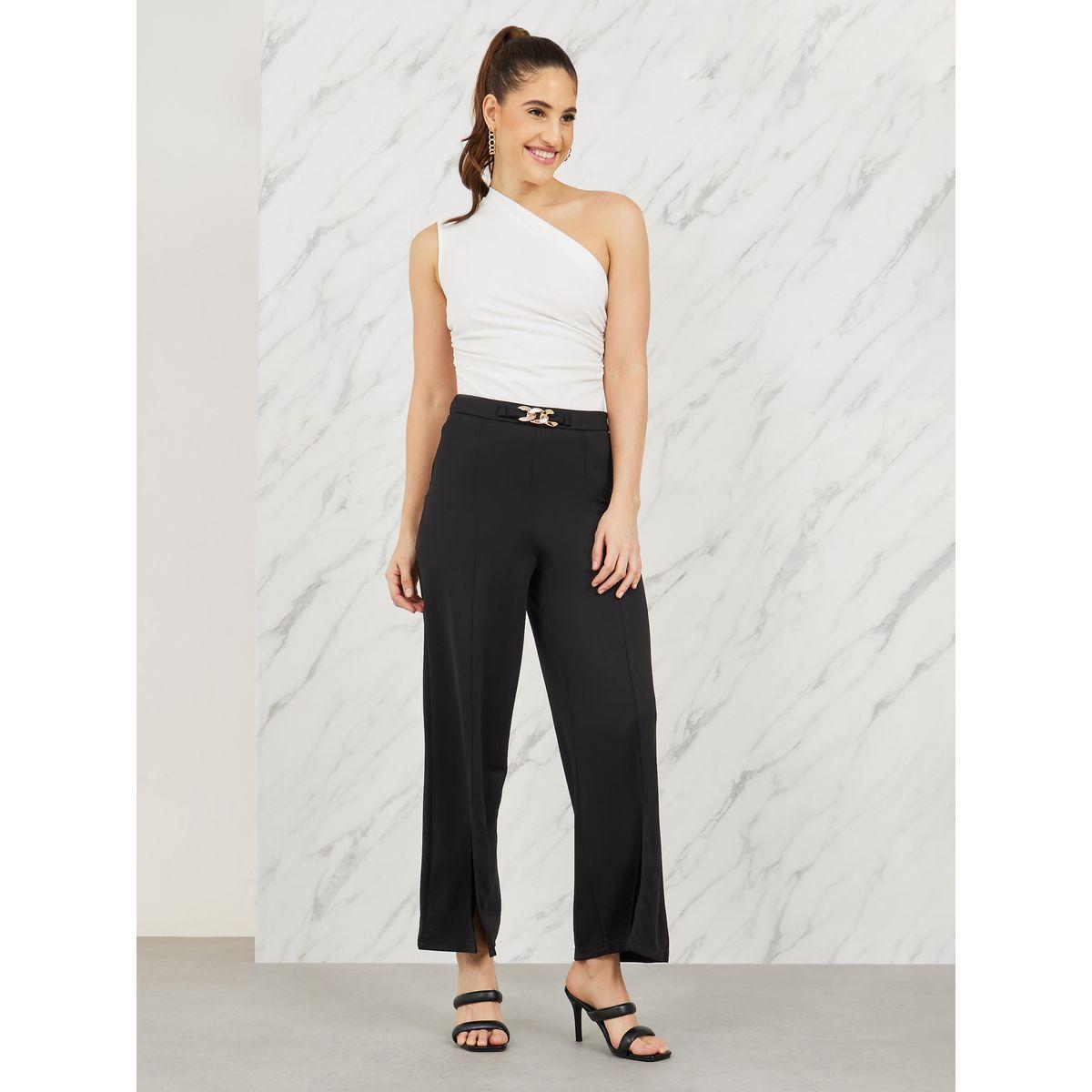 Styli Chain Accent Straight Leg Pant-women-clothing-bottoms-trousers-image-2
