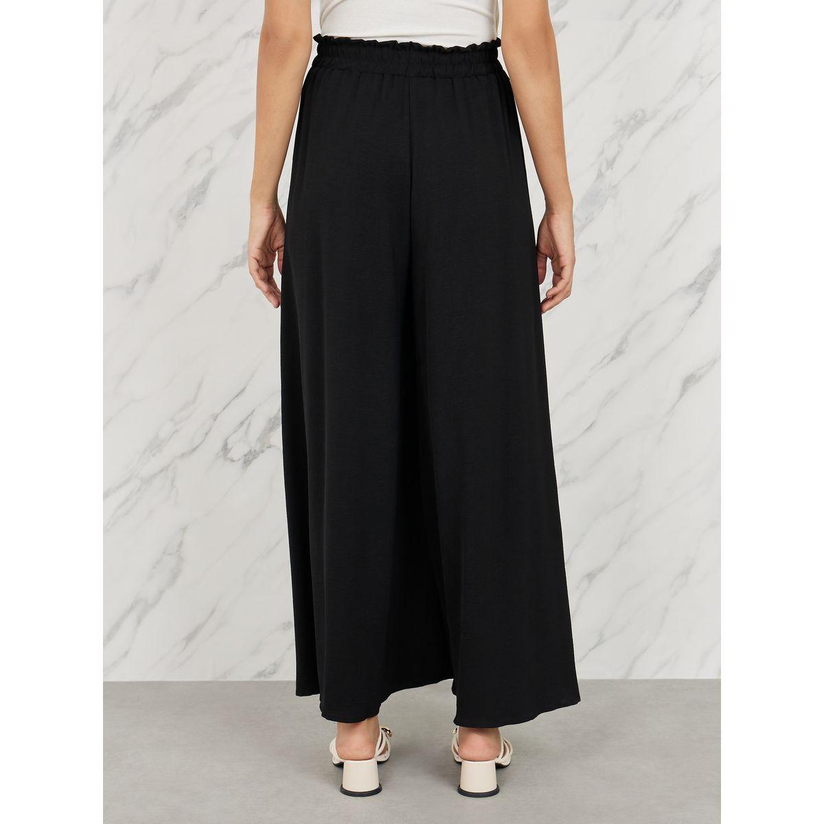 Styli Paperbag Waist Wide Flare Pant-women-clothing-bottoms-trousers-image-4