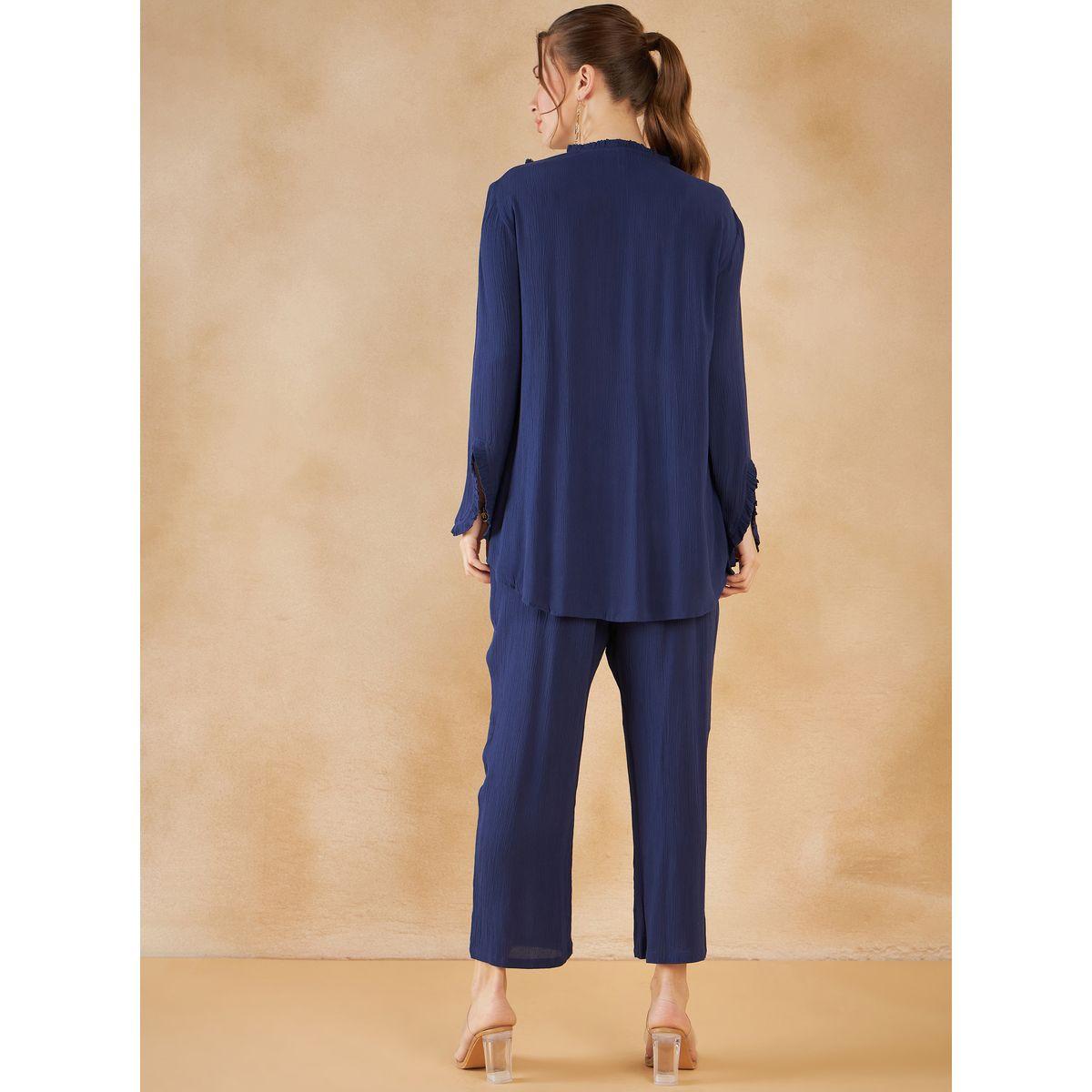 طقم منسق من ( بنطال + بلوزة ) فِميلا × ستايلي-women-clothing-coordsets-image-2