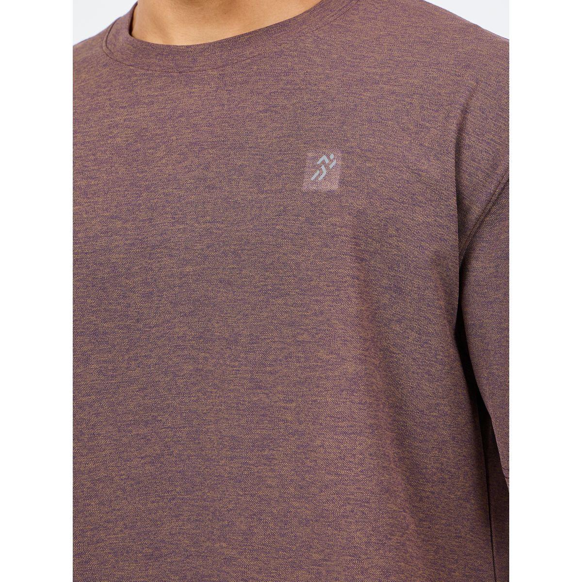 تيشيرت محبوك واسع بتفاصيل ميلانج-men-clothing-sportswearandactivewear-tshirtsandpolos-image-3