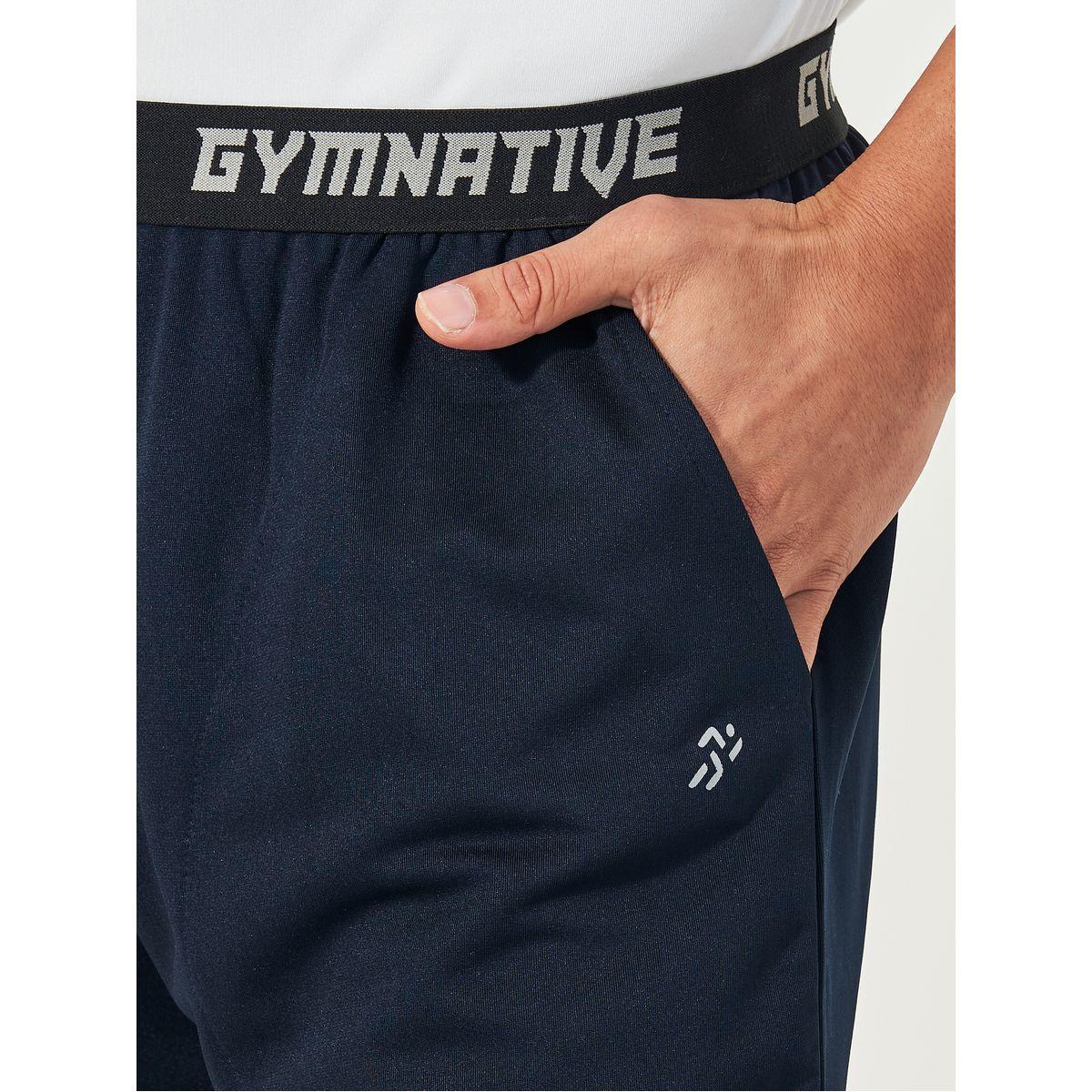 Styli Active Super Soft Relaxed Fit Training Track Pants with Contrast Elastic Waistband-men-clothing-sportswearandactivewear-bottoms-image-3