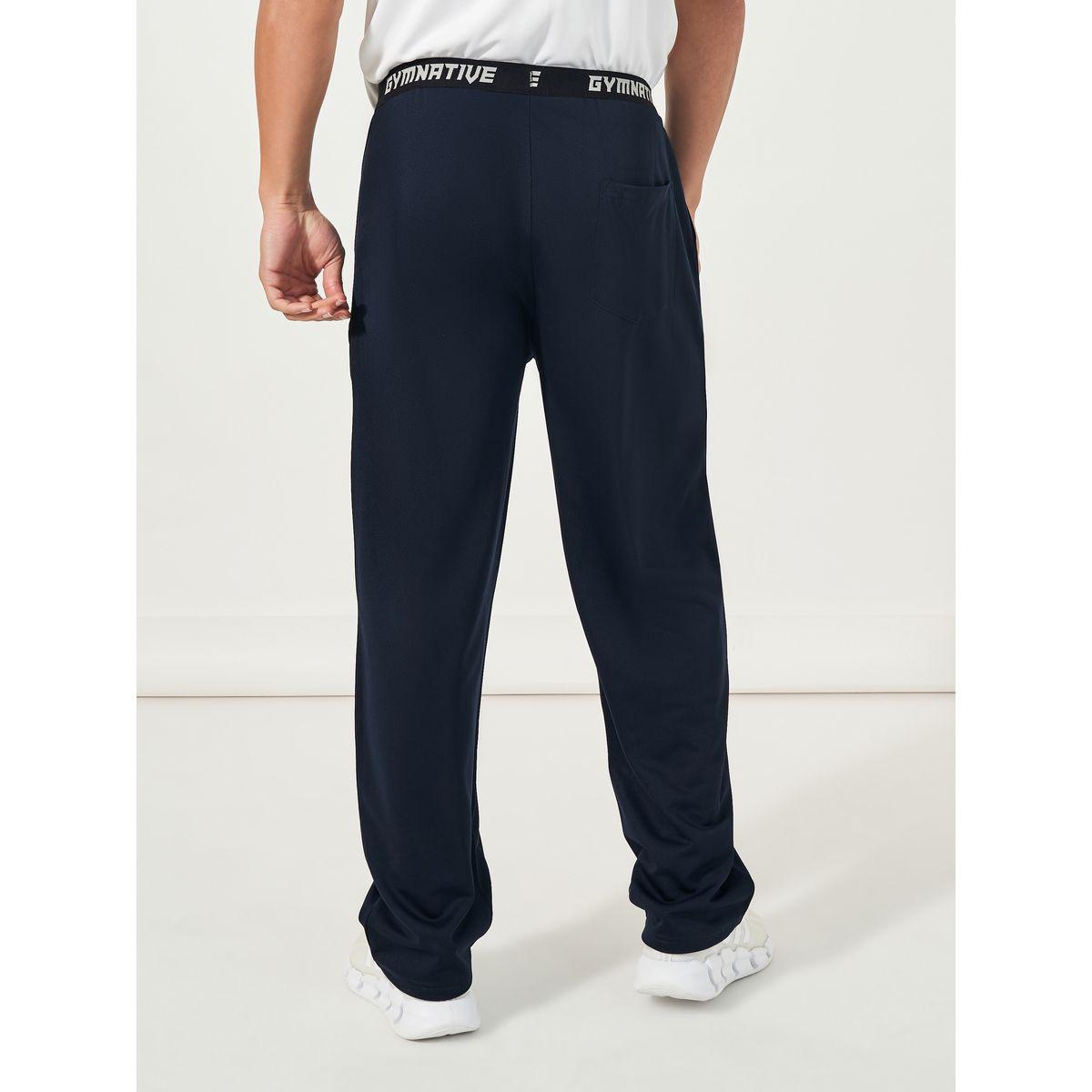 بنطال رياضي بقصة مريحة وخصر بتفاصيل مُتباينة-men-clothing-sportswearandactivewear-bottoms-image-4