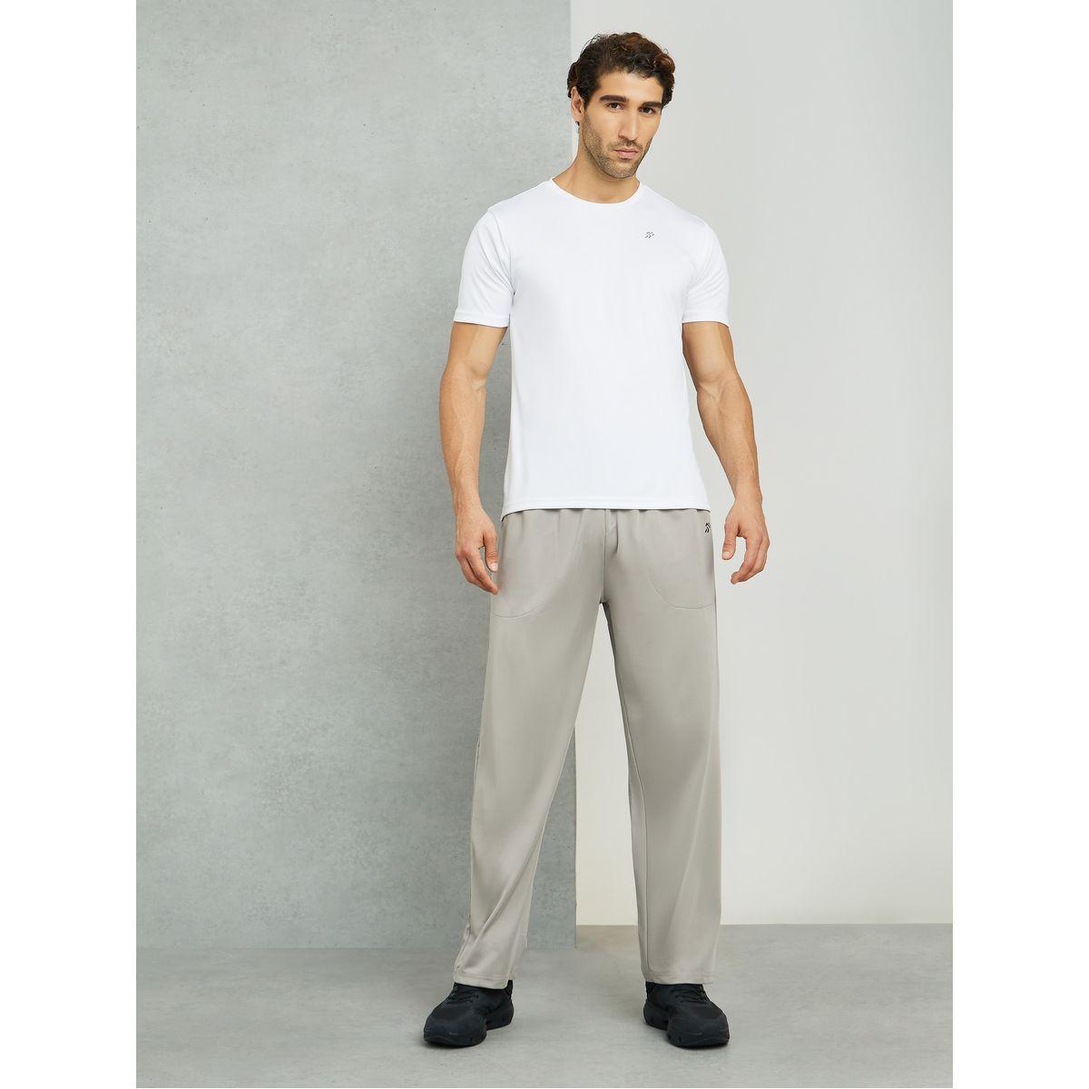 Styli Active Super Soft Relaxed Fit Training Track Pants with Contrast Elastic Waistband-men-clothing-sportswearandactivewear-bottoms-joggers-image-2