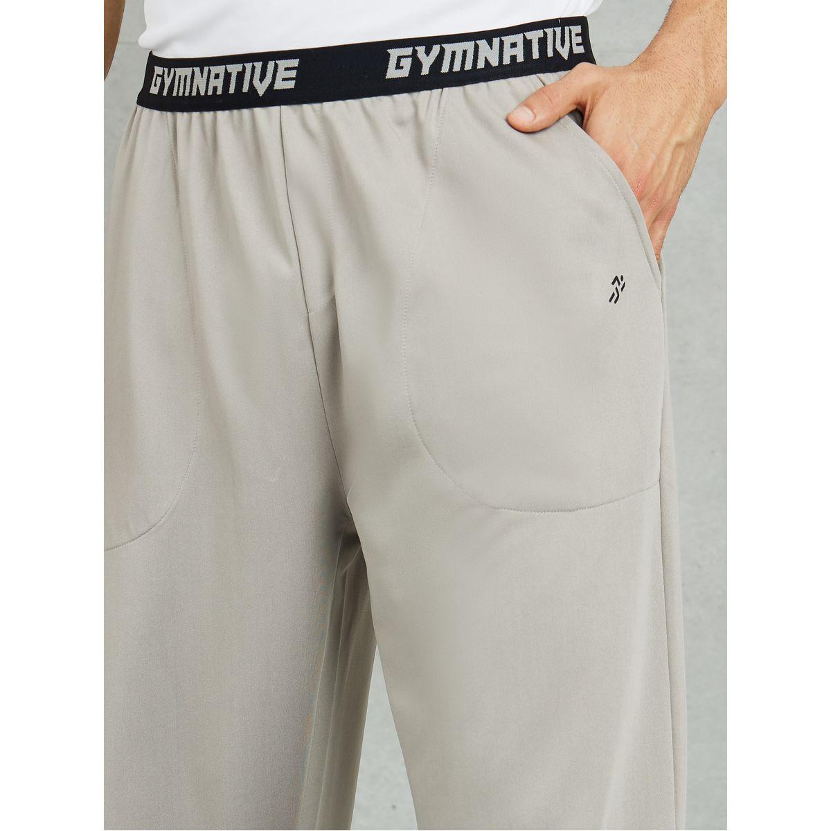 Styli Active Super Soft Relaxed Fit Training Track Pants with Contrast Elastic Waistband-men-clothing-sportswearandactivewear-bottoms-joggers-image-3