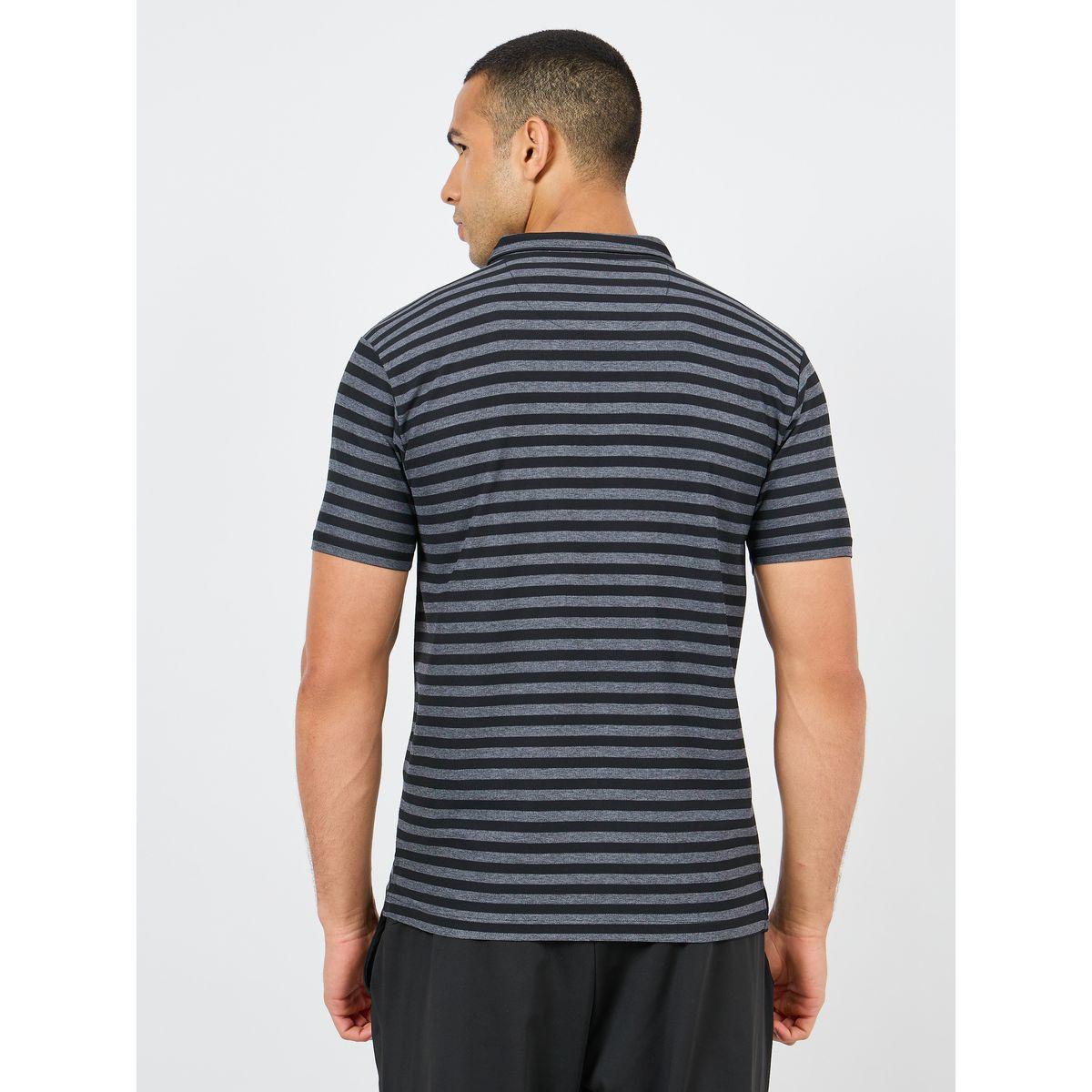 Styli Active Striped Silicon Tape Zip Detail Regular Polo-men-clothing-tshirtsandpolos-polos-image-4