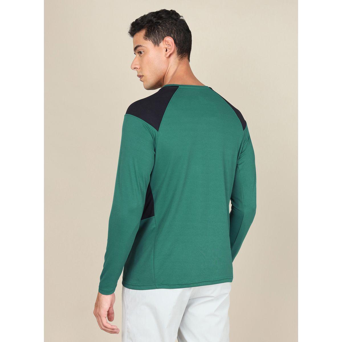 تيشيرت بنمط كتل الالوان وقصة سليم فت تكنوسبورت × ستايلي-men-clothing-sportswearandactivewear-tshirtsandpolos-image-4