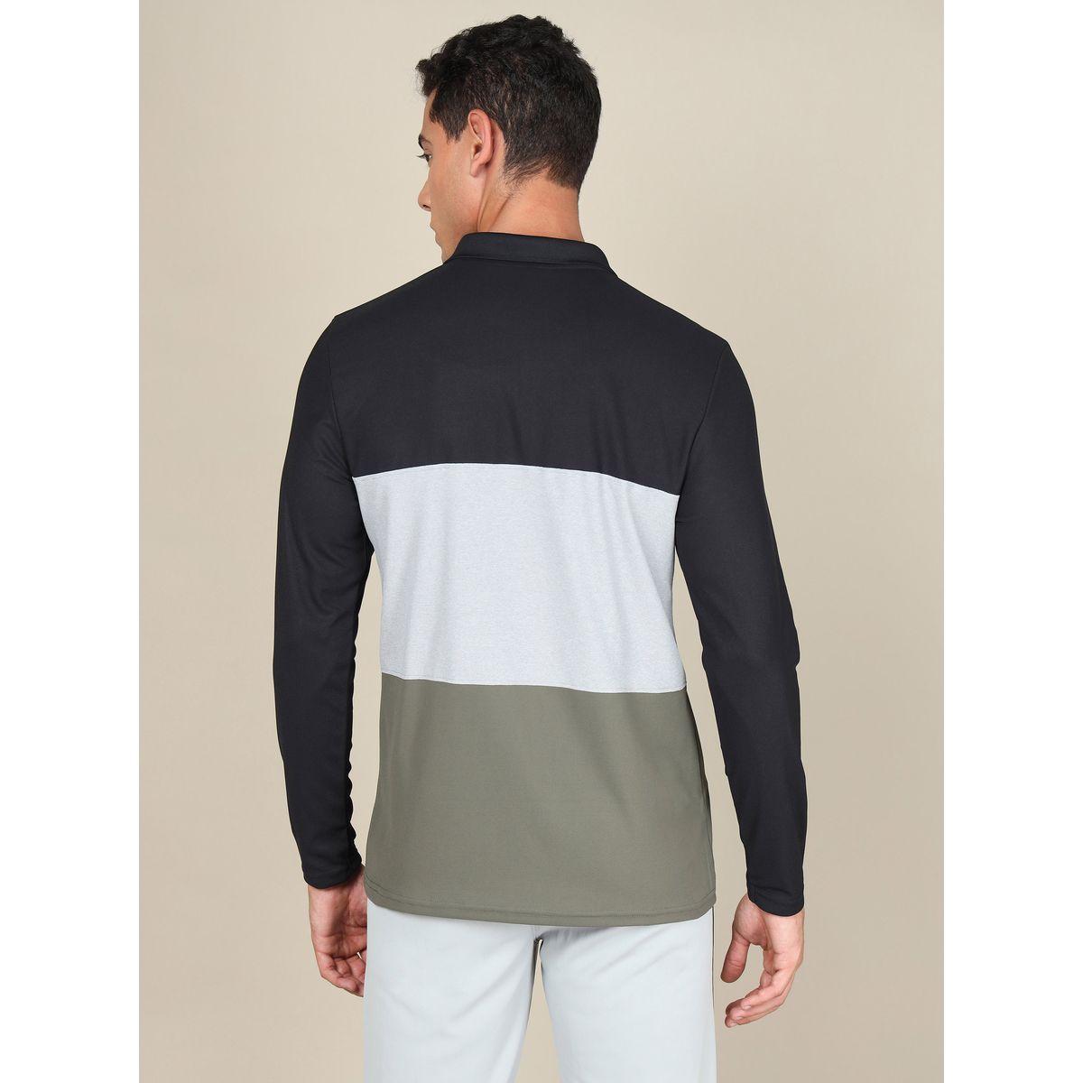 تيشيرت بياقة بولو وقصة سليم فت تكنوسبورت × ستايلي-men-clothing-sportswearandactivewear-tshirtsandpolos-image-4