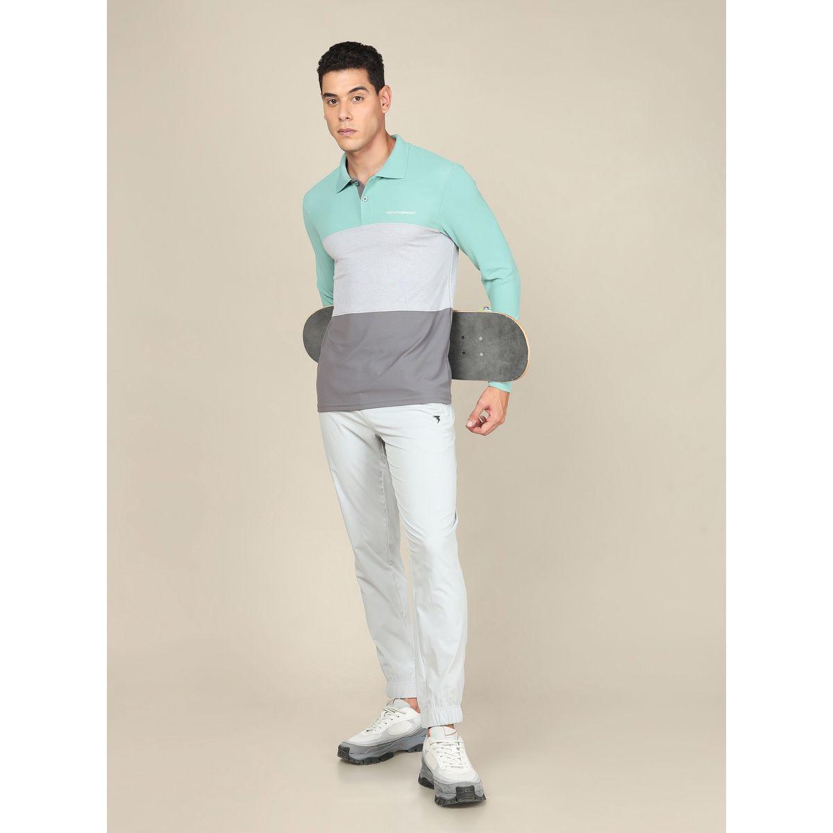 Technosport X Styli  Colorblock Pique Slim Fit Polo T-Shirt with Long Sleeves-men-clothing-sportswearandactivewear-tshirtsandpolos-image-5