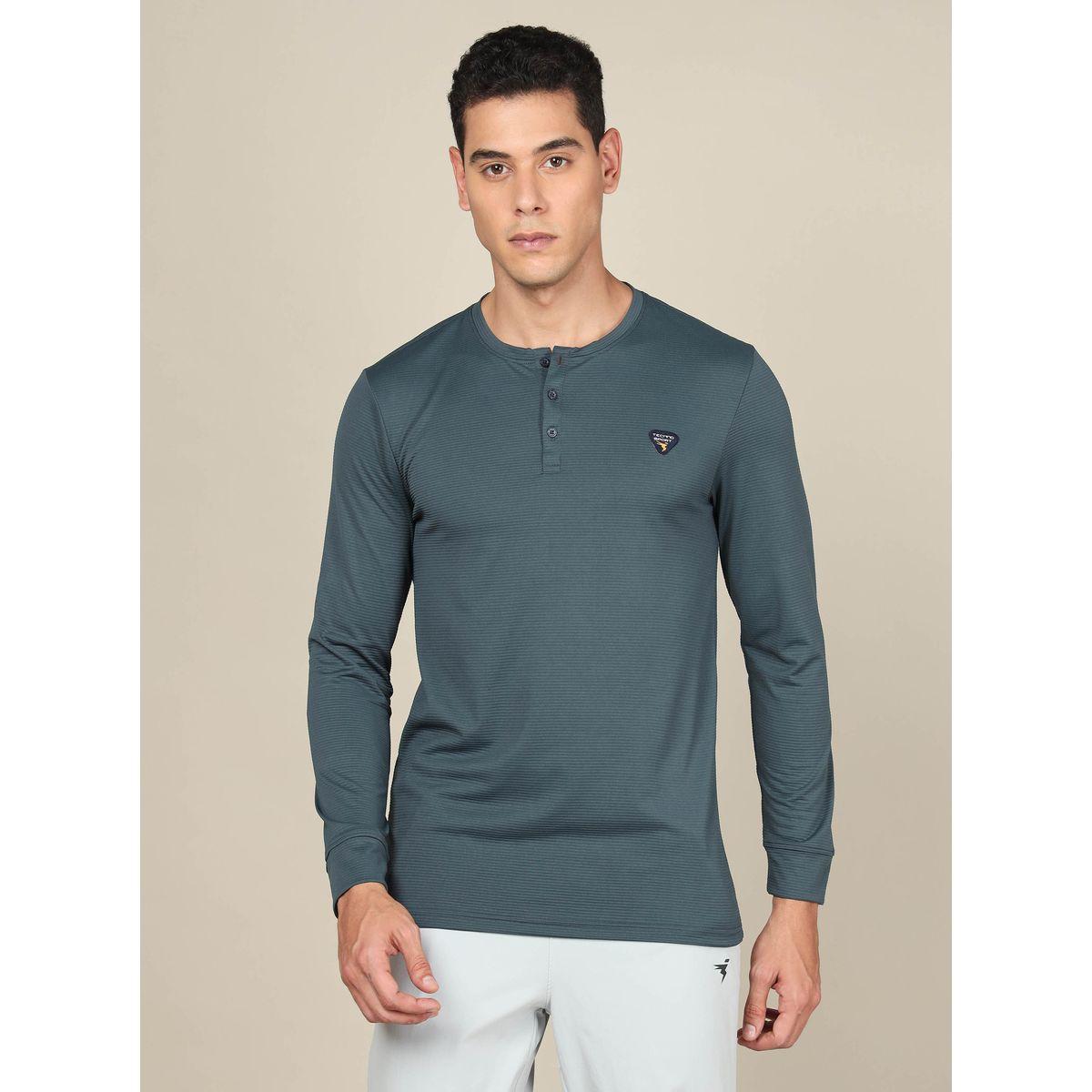 Technosport X Styli  Badge Detail Pique T-Shirt-men-clothing-sportswearandactivewear-tshirtsandpolos-image-1