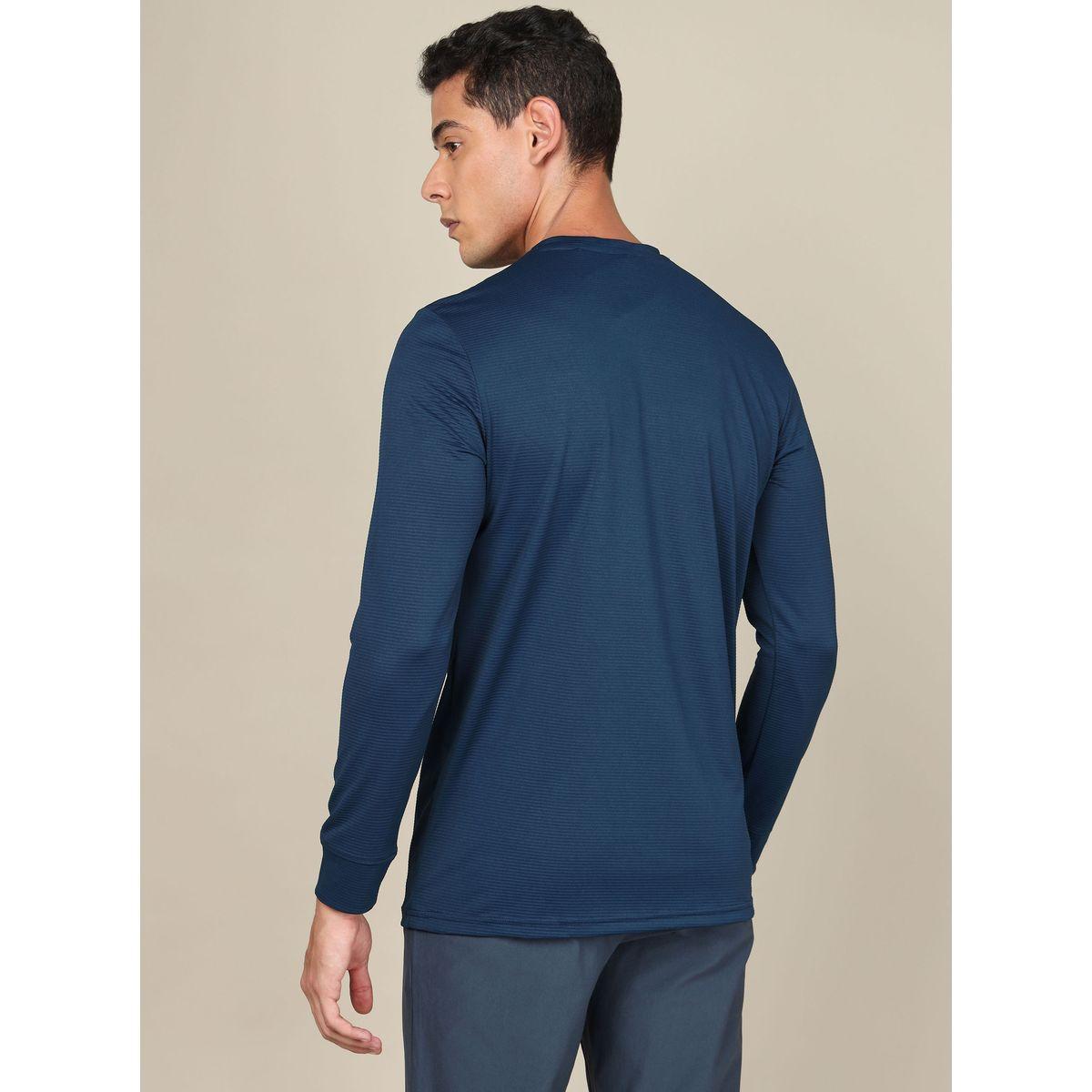 Technosport X Styli  Badge Detail Pique T-Shirt-men-clothing-sportswearandactivewear-tshirtsandpolos-image-3