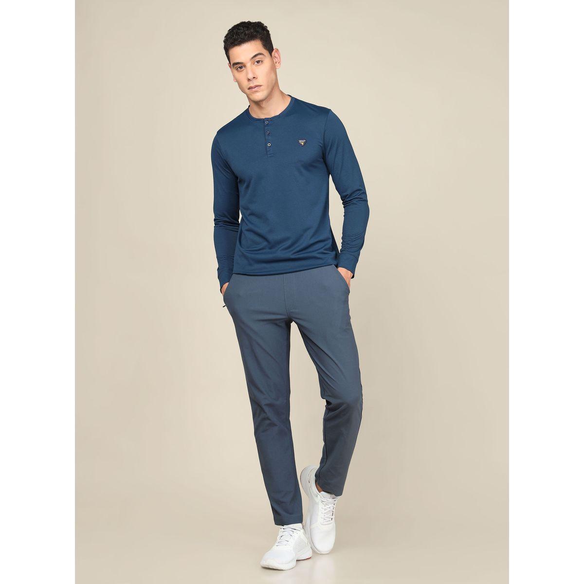 Technosport X Styli  Badge Detail Pique T-Shirt-men-clothing-sportswearandactivewear-tshirtsandpolos-image-4