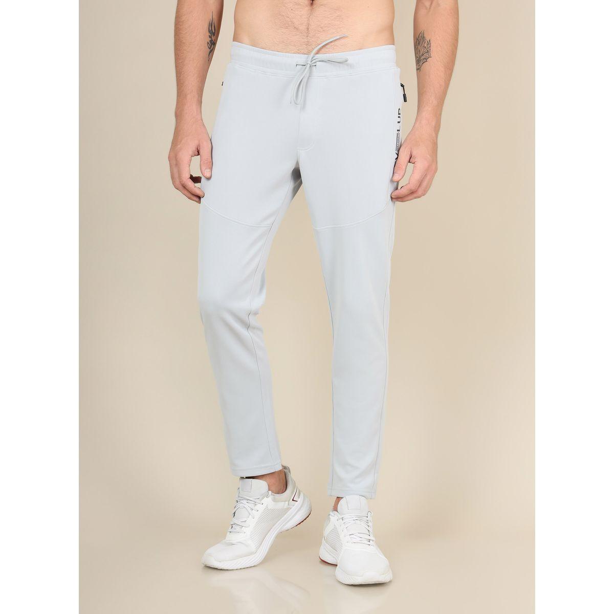 Technosport X Styli  Slogan Print Pocket Slim Fit Track Pants-sports-men-clothing-bottoms-image-1