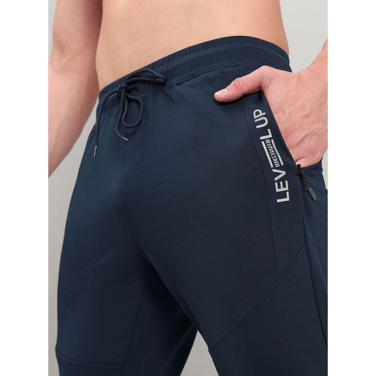 Technosport X Styli  Slogan Print Pocket Slim Fit Track Pants-sports-men-clothing-bottoms-image-3