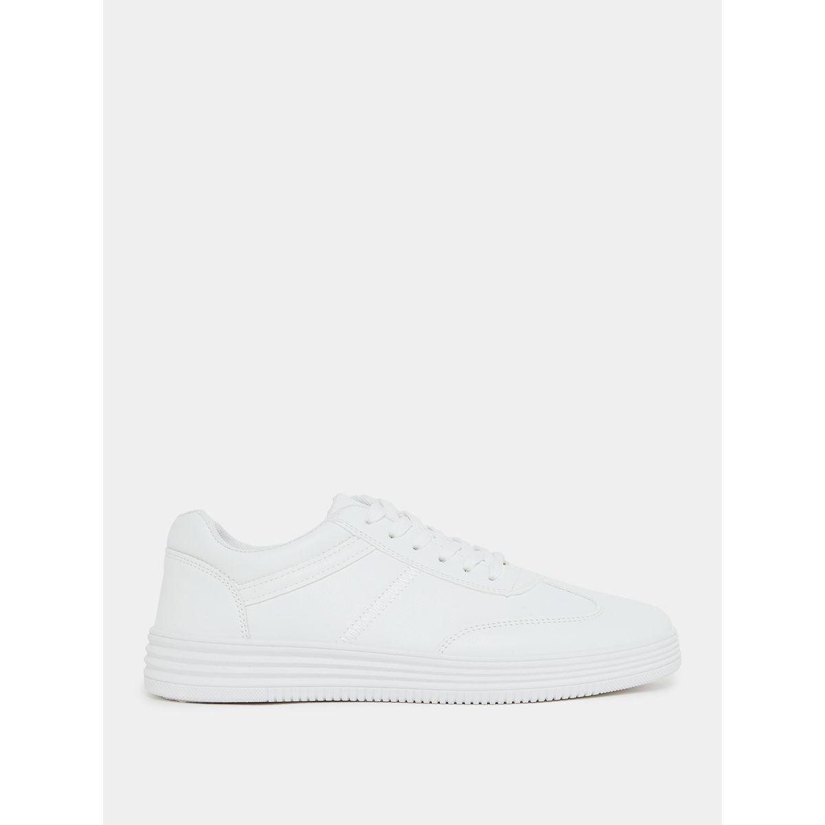 Styli Stitch Detail Lace Up Sneakers-men-shoes-sneakers-image-3