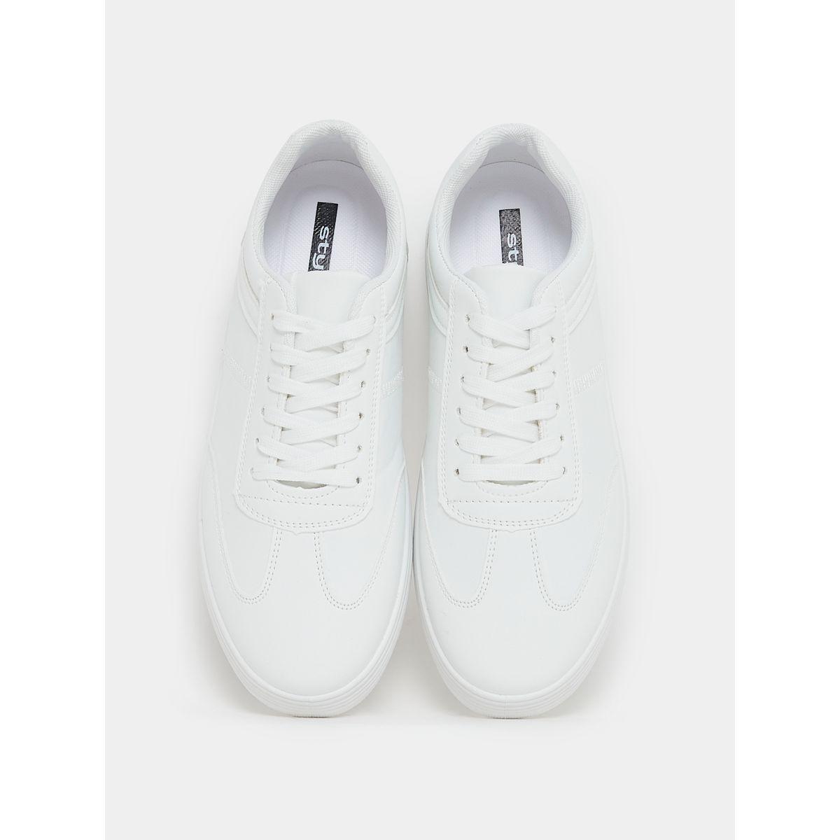 Styli Stitch Detail Lace Up Sneakers-men-shoes-sneakers-image-6