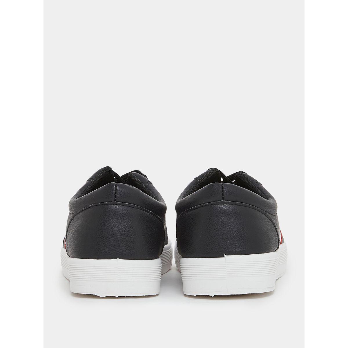 Styli Tape Detail Casual Lace Up Sneakers-men-shoes-sneakers-image-4