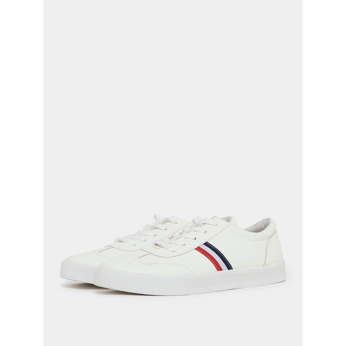 Styli Striped Detail Lace Up Platform Sneakers-men-shoes-sneakers-image-1