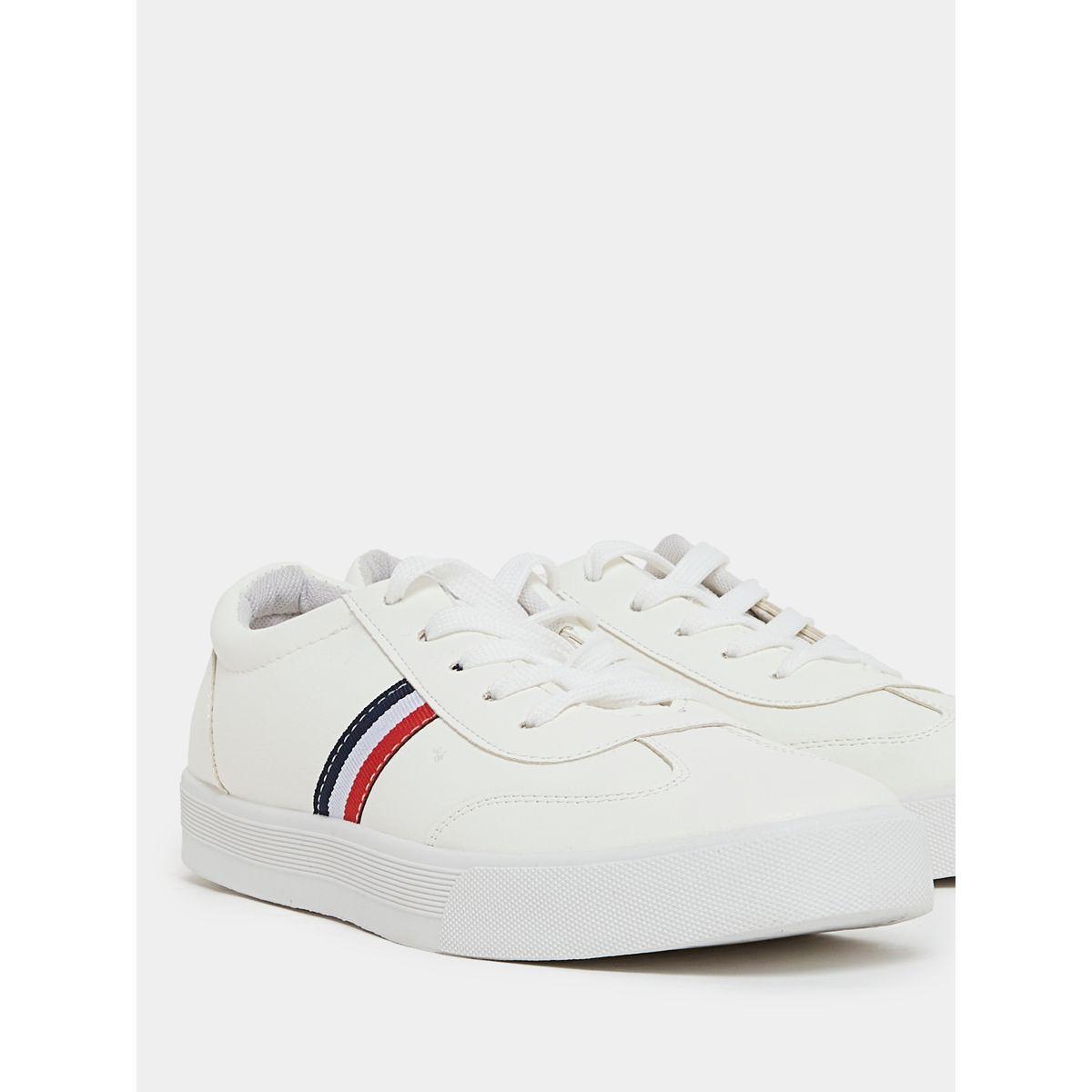 Styli Striped Detail Lace Up Platform Sneakers-men-shoes-sneakers-image-3