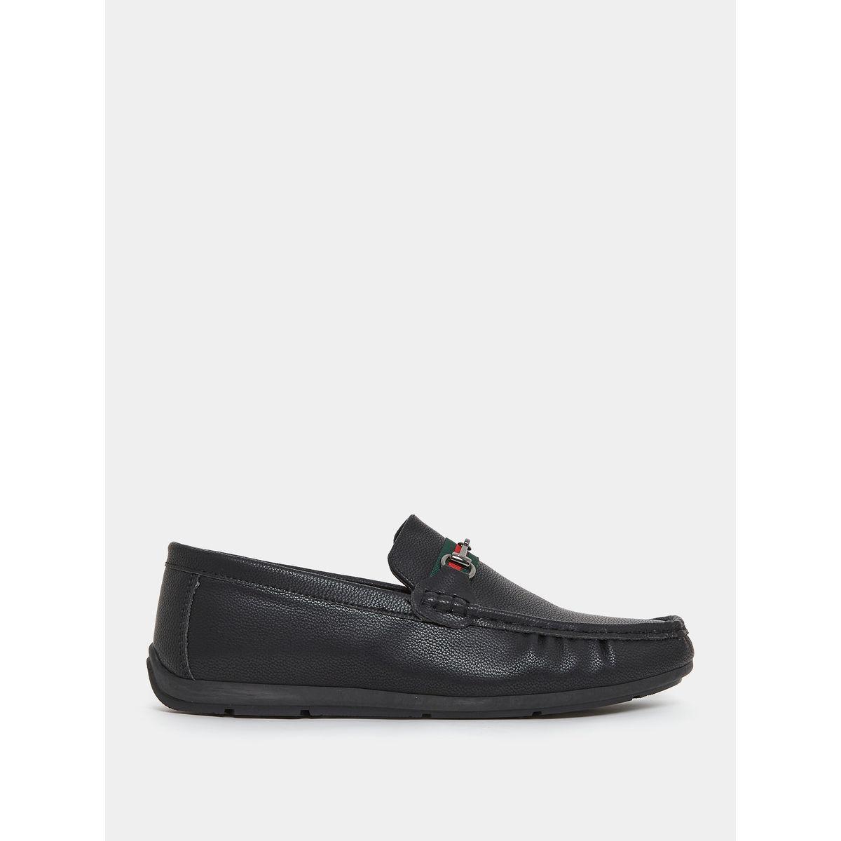 حذاء لوفرز مزين بحلية معدنية-men-shoes-loafersandmoccasins-image-2