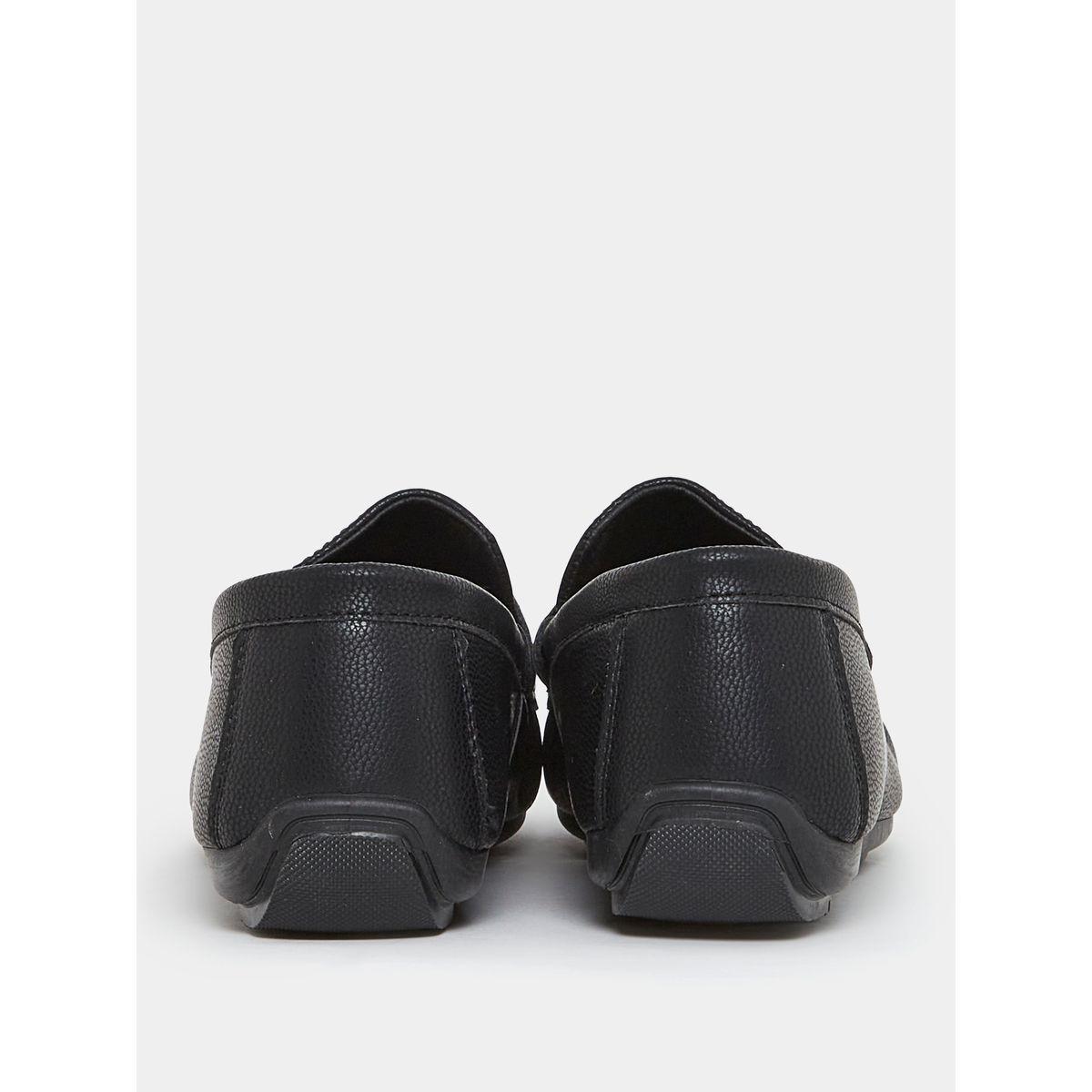 Styli Metal Accent Tape Detail Casual Shoes Loafer-men-shoes-loafersandmoccasins-image-4