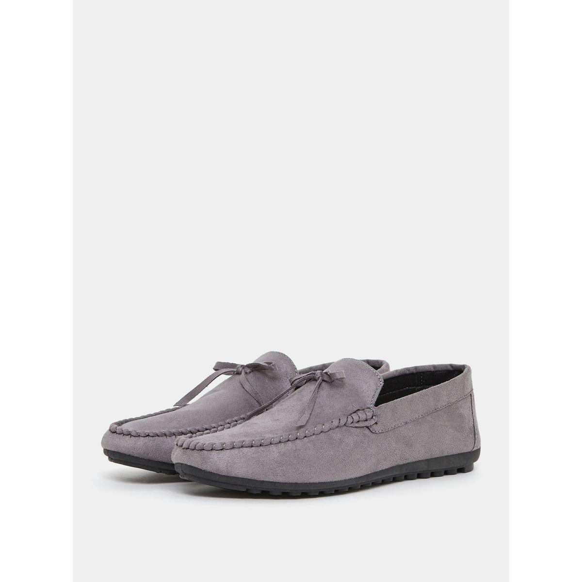 Styli Suede Stitch Detail Loafer-men-shoes-formalshoes-image-1