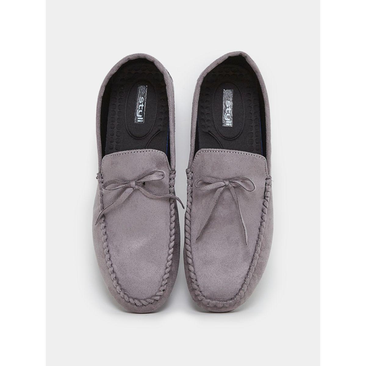 Styli Suede Stitch Detail Loafer-men-shoes-formalshoes-image-5