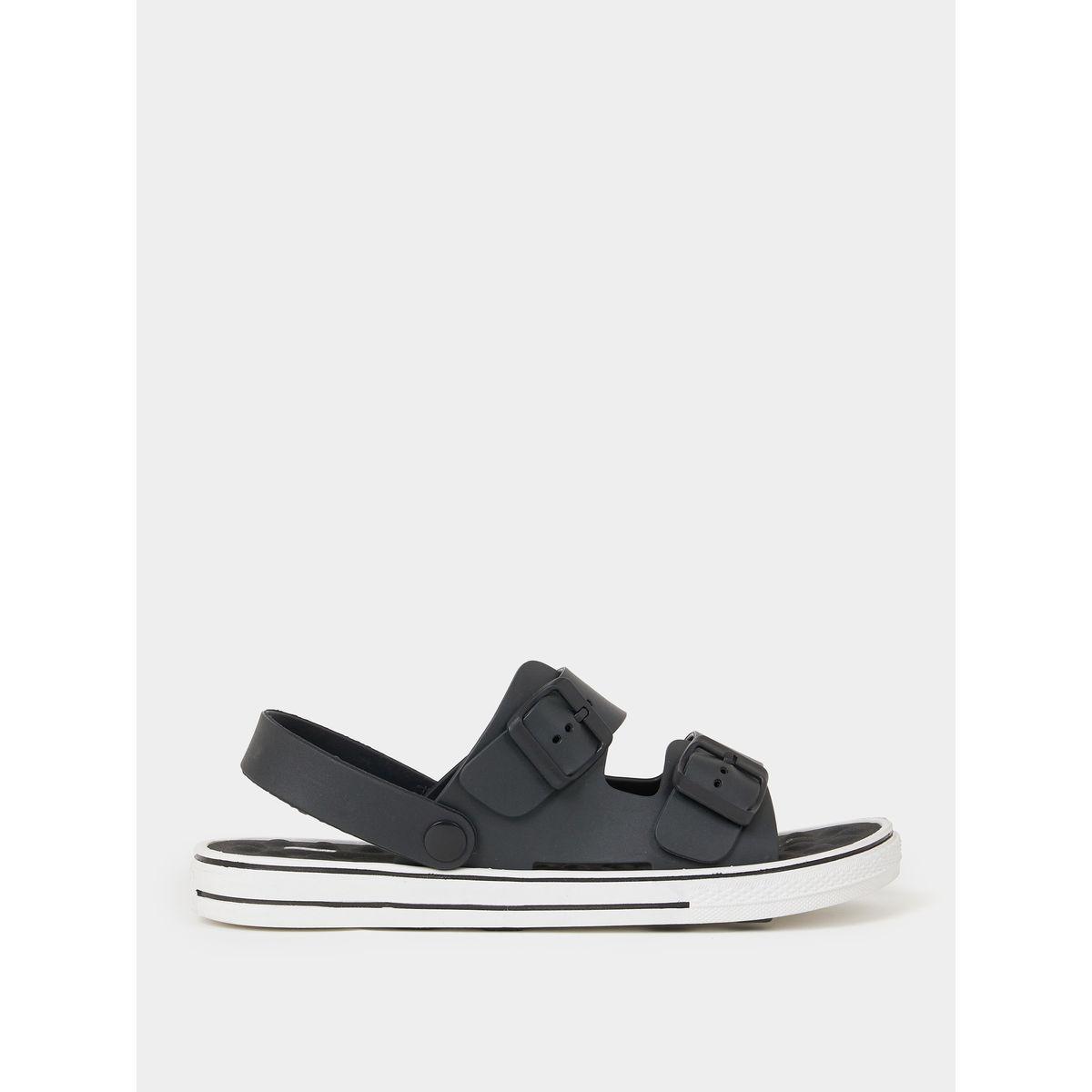 Styli Buckle Double Strap Sandal with Back Strap-men-shoes-sandals-image-2