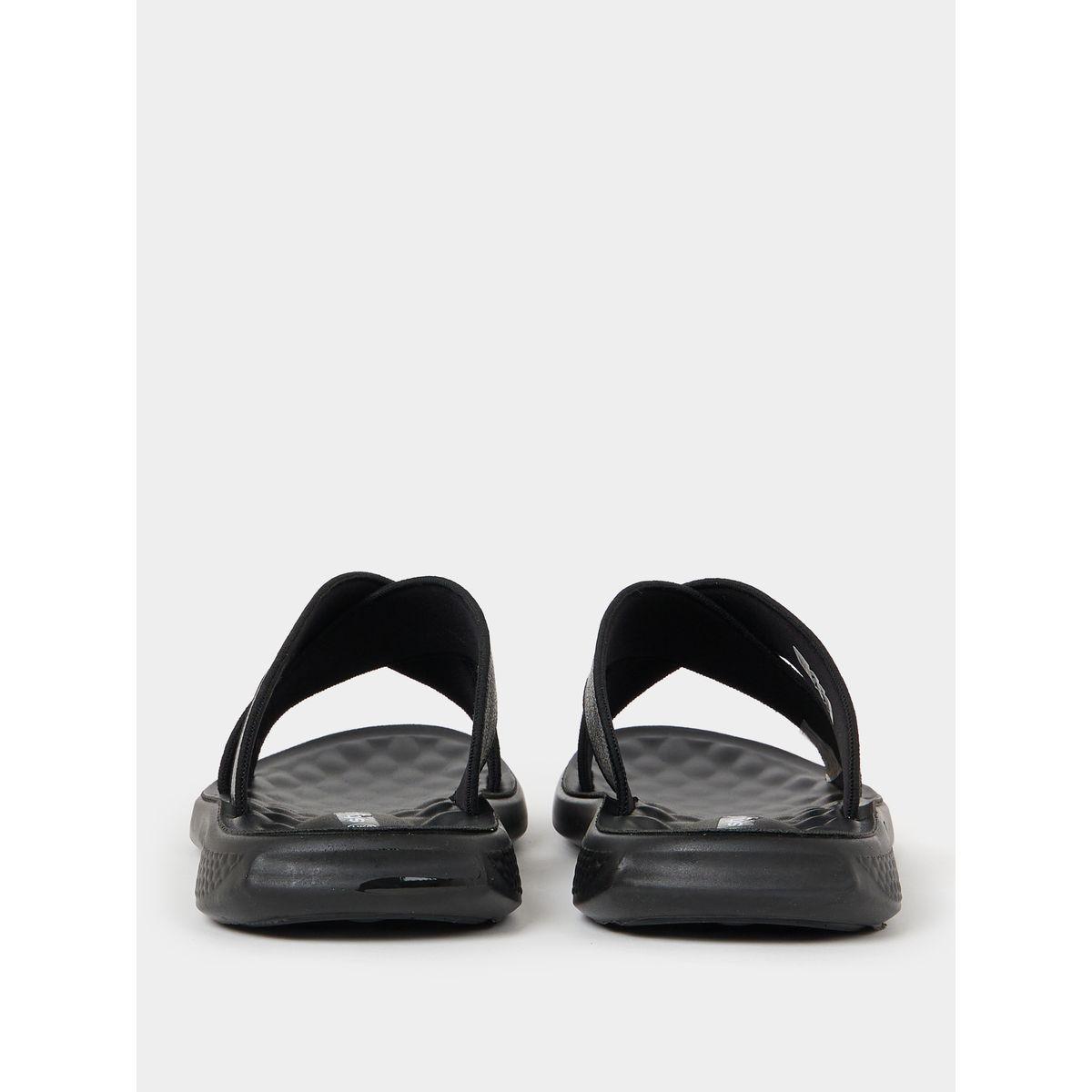 Styli Checked Cross Strap Luxurious Slides-men-shoes-flipflopsandslides-image-4