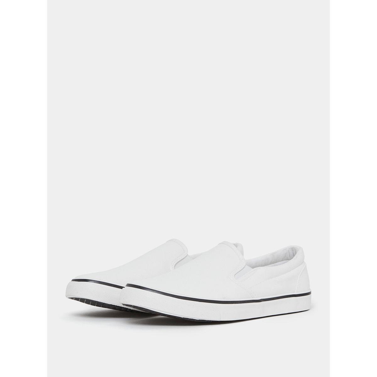 Styli Solid Platform Slip On Canvas Shoes-men-shoes-sneakers-image-2