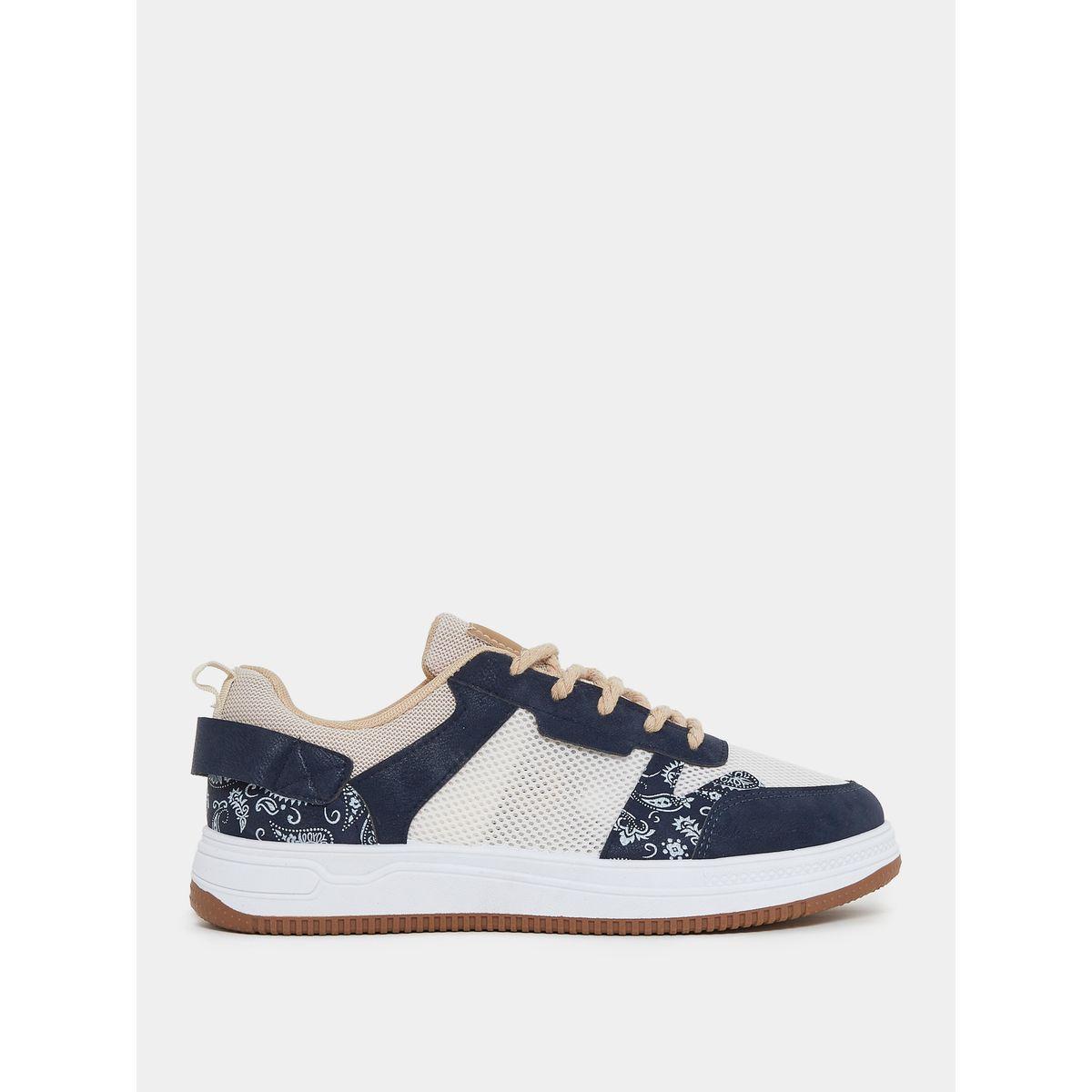 حذاء سنيكرز بنمط كتل الالوان-men-shoes-sneakers-image-2