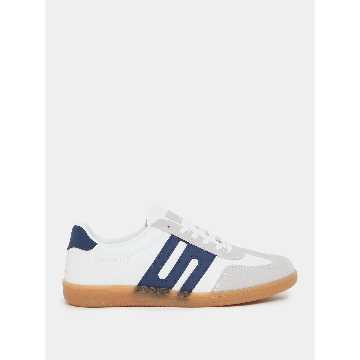 Styli Colorblock Panel Lace Up Sneakers-men-shoes-sandals-image-2