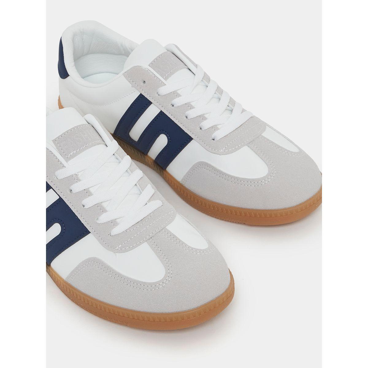 Styli Colorblock Panel Lace Up Sneakers-men-shoes-sandals-image-3