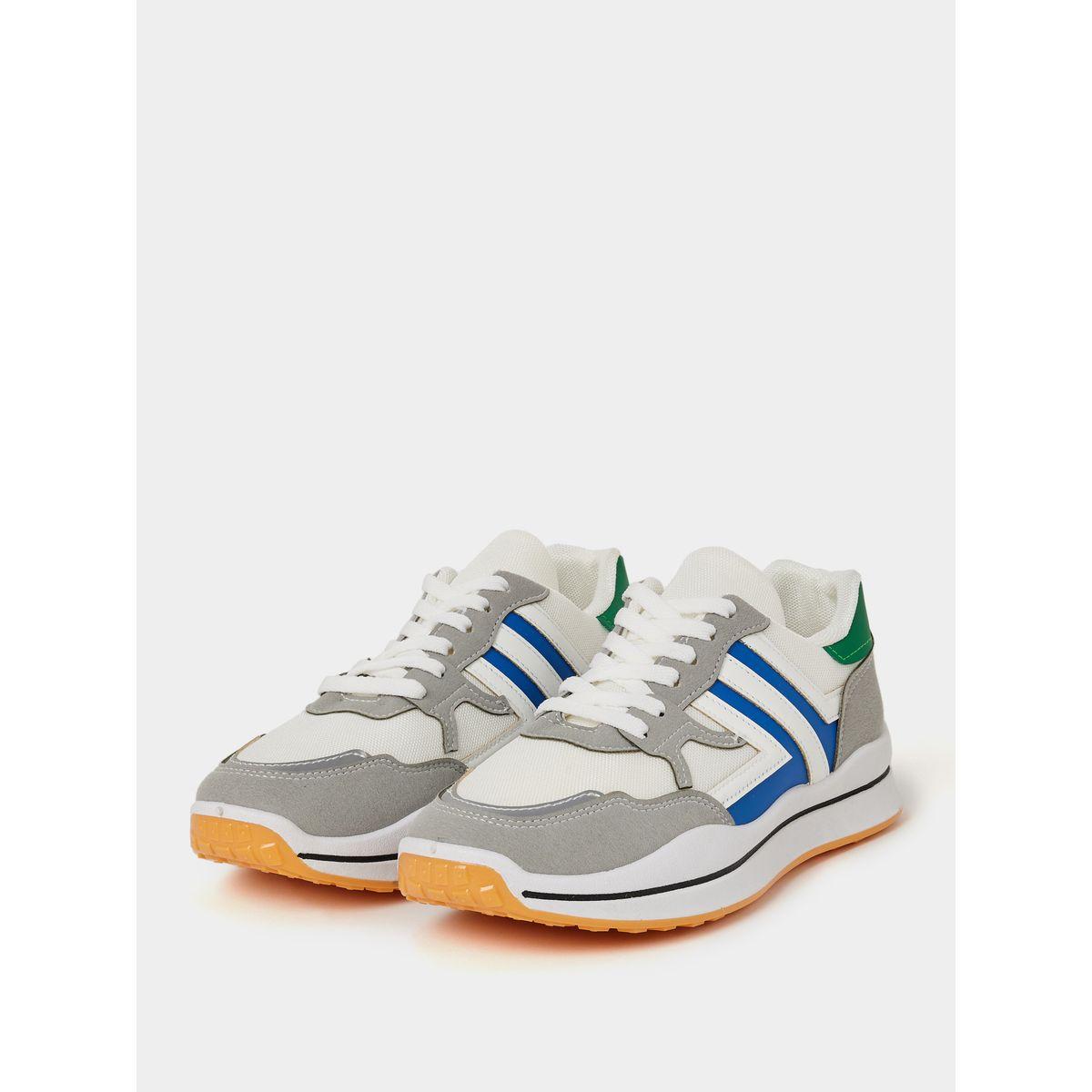 حذاء سنيكرز بنمط كتل الالوان-men-shoes-sneakers-image-1