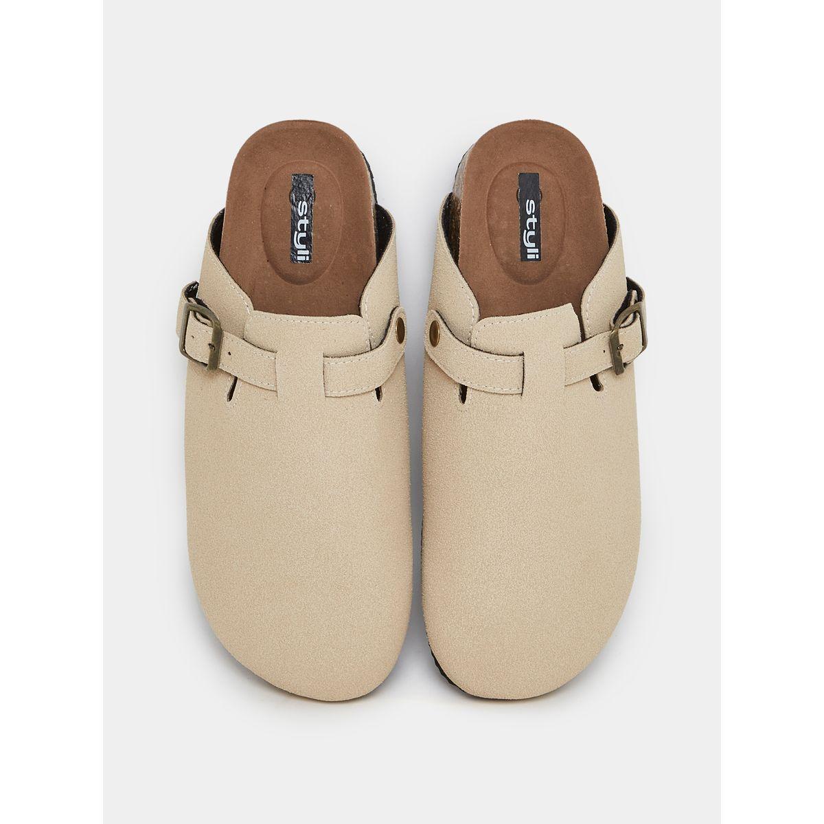 شبشب كلوغز بجلد سويدي وإبزيم غلق-men-shoes-sandals-image-2