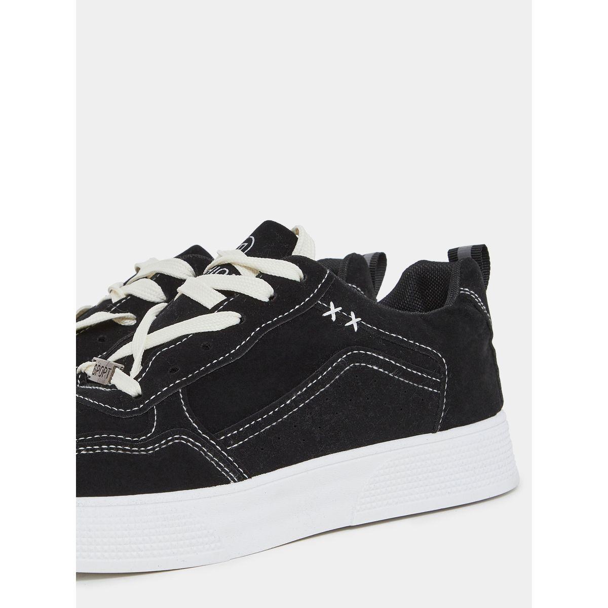 حذاء سنيكرز بلاتفورم برباط غلق-men-shoes-sneakers-image-3
