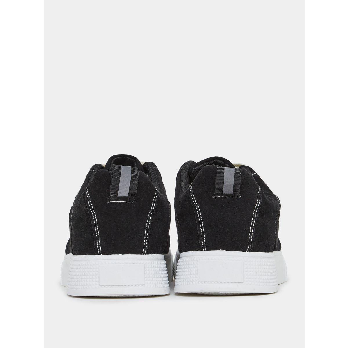 Styli Stitch Detail Lace Up Platform Sneakers-men-shoes-sneakers-image-4