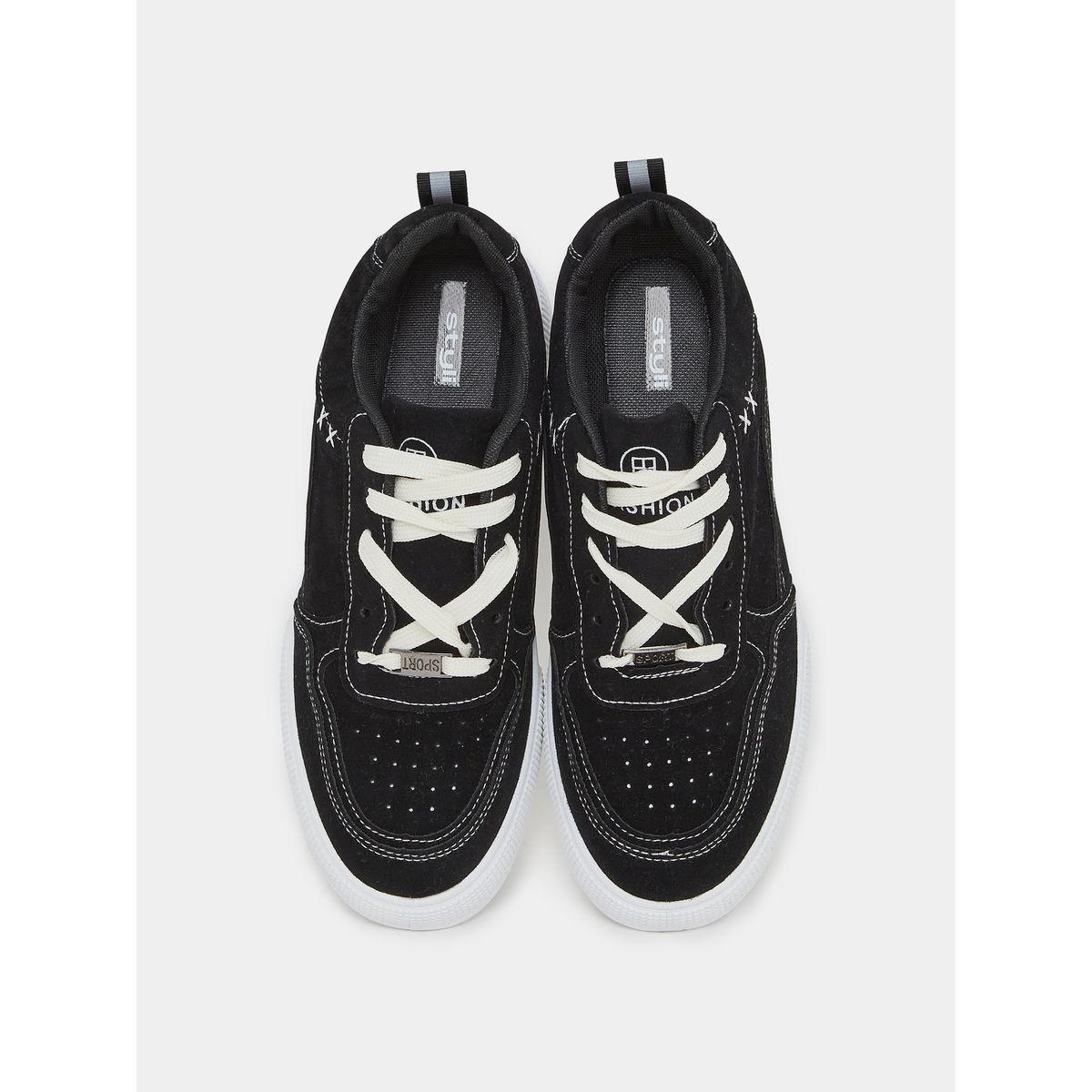 حذاء سنيكرز بلاتفورم برباط غلق-men-shoes-sneakers-image-5