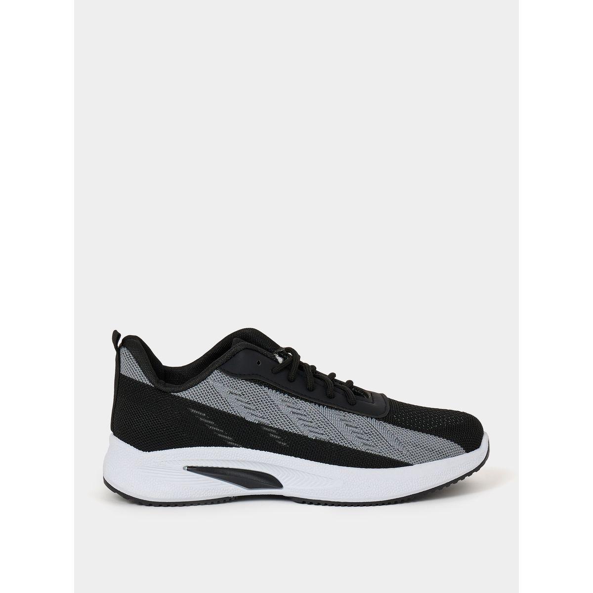 Styli Colorblock Textured Breathable Lace Up Sneakers-men-shoes-sneakers-image-2