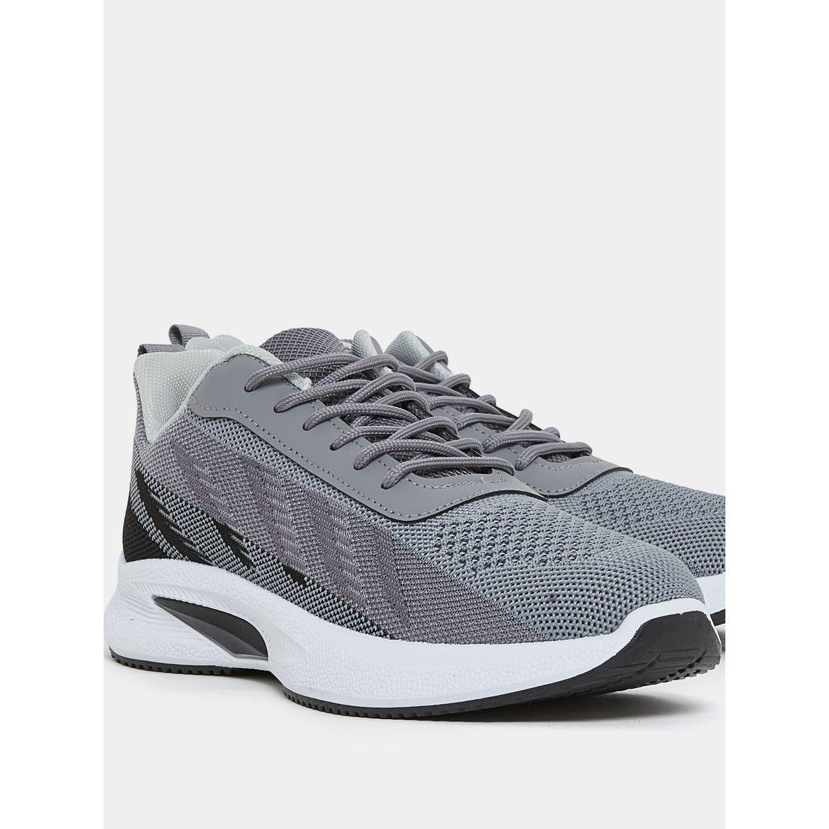 Styli Colorblock Textured Breathable Lace Up Sneakers-men-shoes-sneakers-image-3