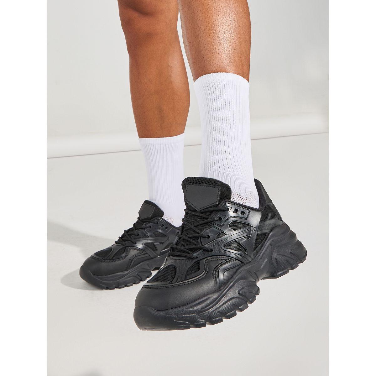 Styli Vintage Street Style Chunky Sole Sneakers-men-shoes-sneakers-image-1