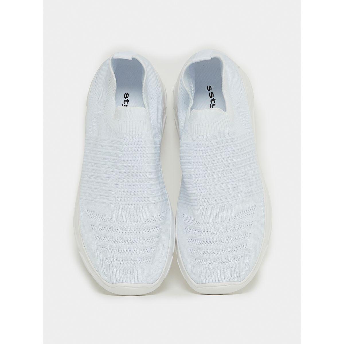 Styli Breathable Knitted Slip On Sneakers-men-shoes-sneakers-image-6