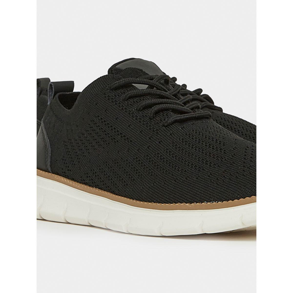 Styli Lightweight Casual Knitted Lace Up Sneakers-men-shoes-sneakers-image-3