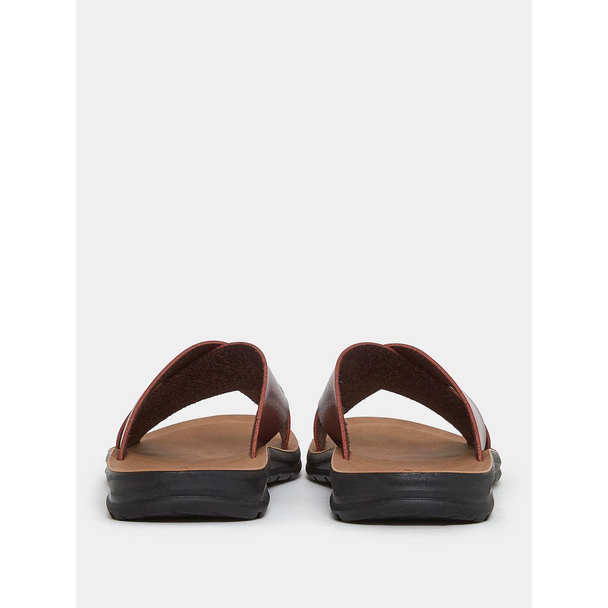 Styli Criss Cross Band Comfortable Sole Sandals-men-shoes-sandals-image-4