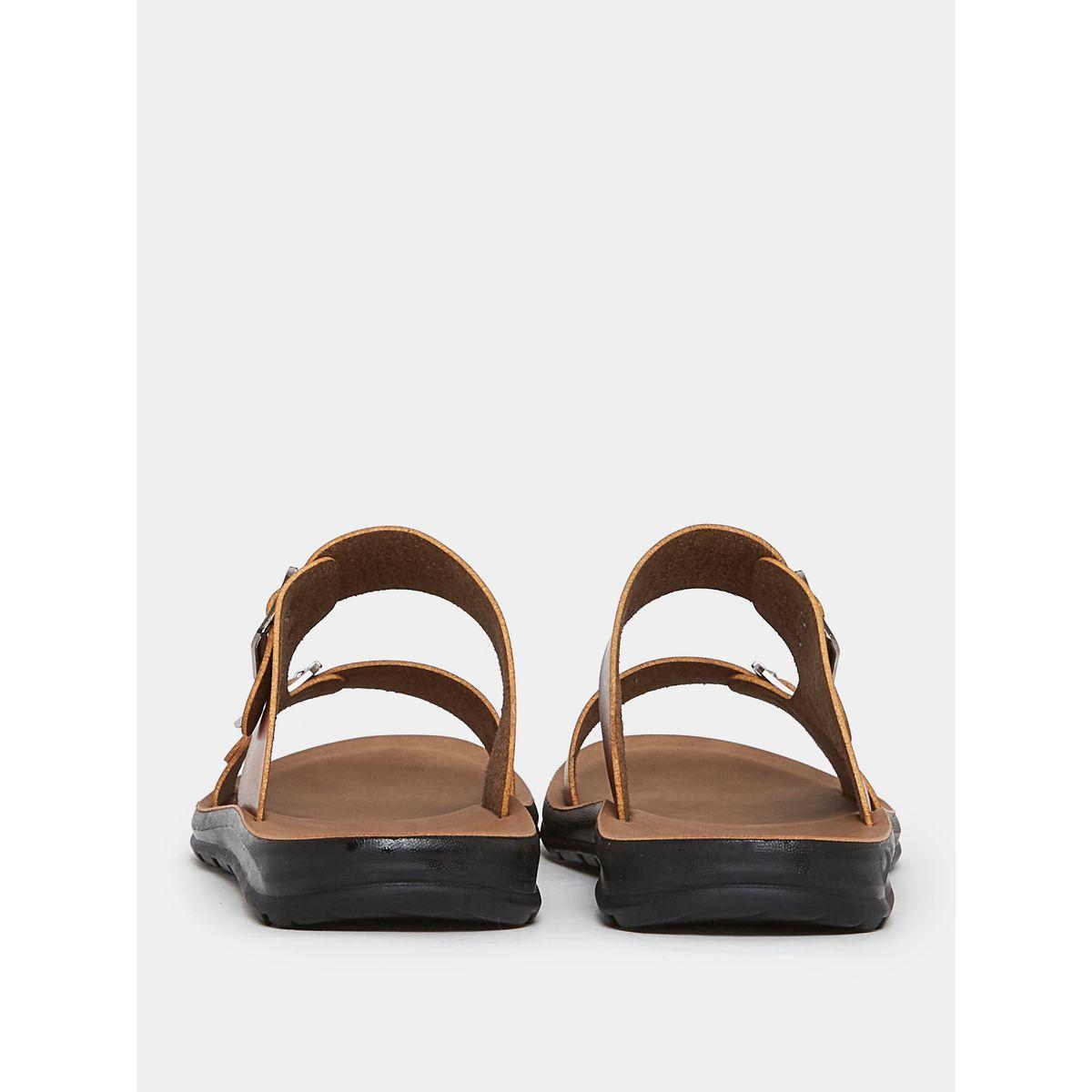 صندل بسيور متعددة مع إبزيم إغلاق-men-shoes-sandals-image-4