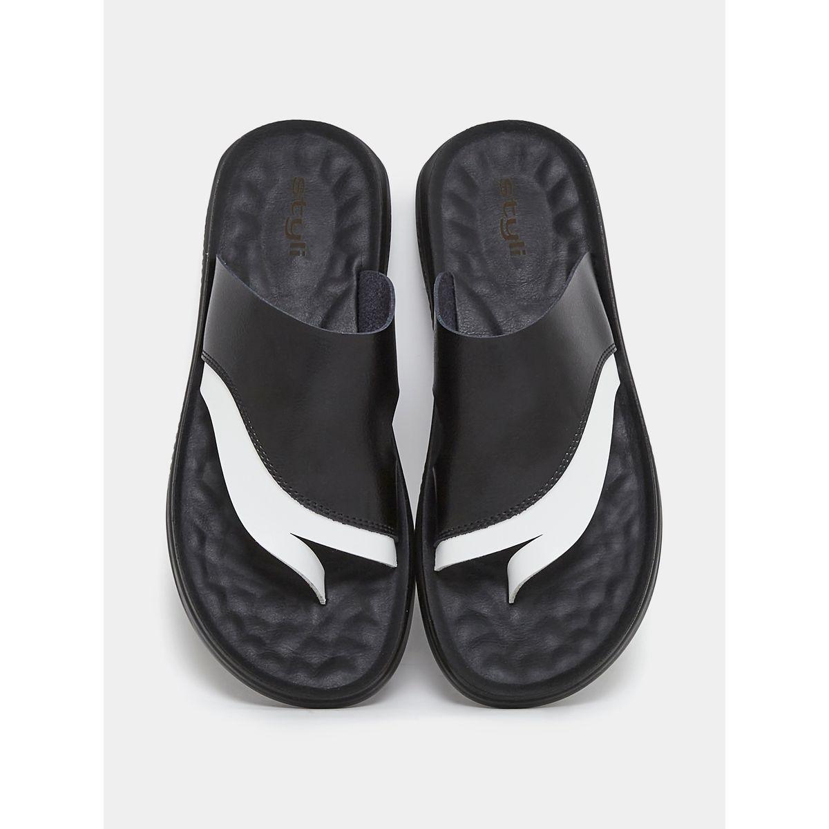 Styli Toe Loop Color Block Strap Sandals-men-shoes-sandals-image-5