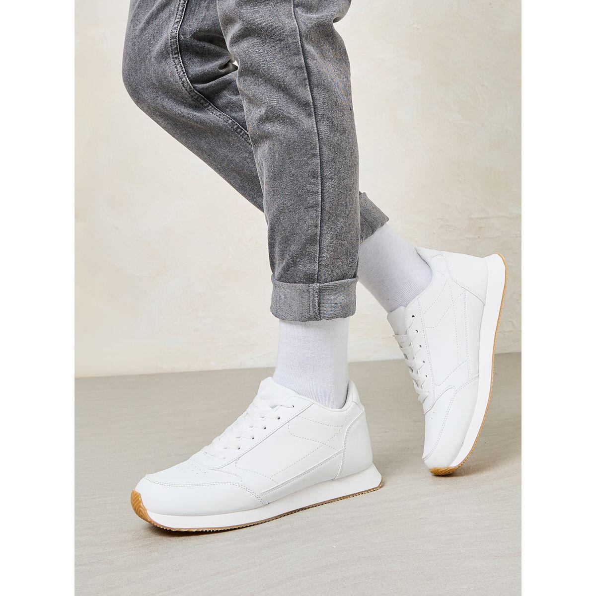 Styli Classic Mid Top  Lace Up Sneaker-men-shoes-sneakers-image-1