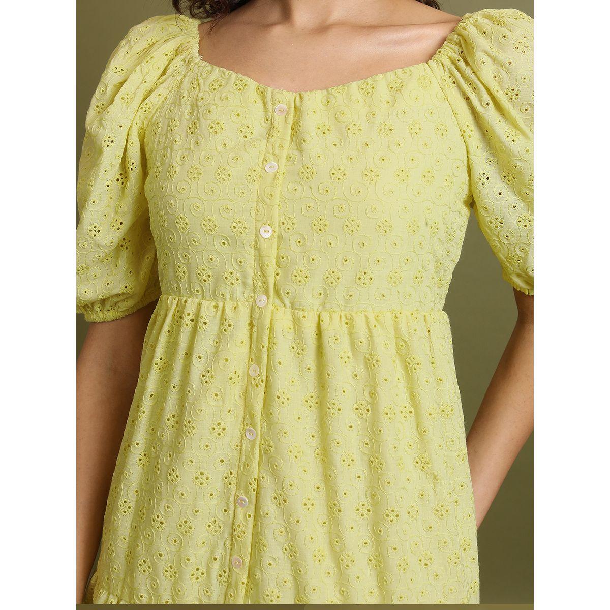 فستان ميدي بكسرات وياقة على شكل قلب فيشود × ستايلي-women-clothing-dresses-image-5
