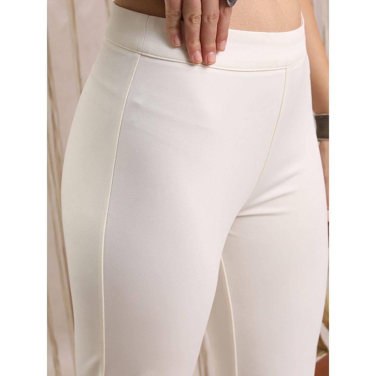 Vishudh X Styli   Solid Mid Rise Slim Hem Pants-women-clothing-bottoms-trousers-image-5
