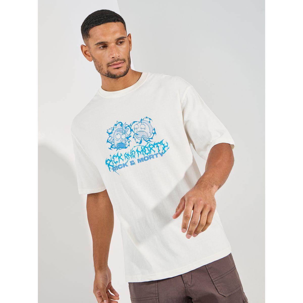 Styli Rick & Morty Graphic Print Compact Jersey Oversized T-Shirt-men-clothing-tshirtsandpolos-tshirts-image-3